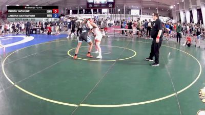 165 lbs Cons. Round 2 - Brody McKune, Control Wrestling vs Jaijuan Deyampert, Ohio Greco Boys & Girls