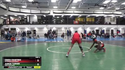 149 lbs 3rd Place Match - Owen Crabtree, Otterbein University vs Aaron Turner, Ohio Northern