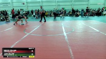 160 lbs Round 4 (10 Team) - Liam Dillon, Neighborhood WC vs Bryce Collins, Wrestling Mill