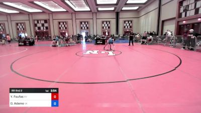 120 lbs Rr Rnd 2 - Yianna Foufas, Ny vs Olivia Adams, Va