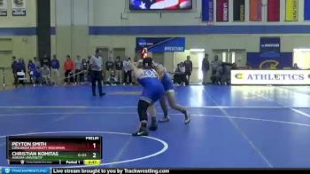 184 lbs Prelim - Christian Komitas, Aurora Universtiy vs Peyton Smith, Concordia University Wisconsin