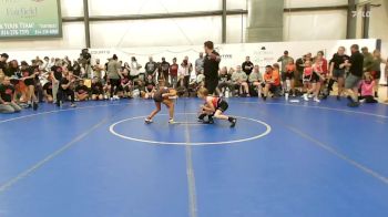 29 lbs Rr Rnd 1 - Amelia Thiel, Lady Warriors United - W vs Mazzy Pick, Charlies Angels- W