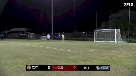 Replay: SCIAC Men's Soccer Tournament - R2 - 2024 Occidental vs CMS | Nov 7 @ 7 PM