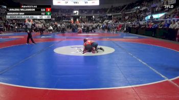 1-5A 100 Semifinal - Avalena Williamson, Cleburne County vs Aissatou Bah, Fultondale