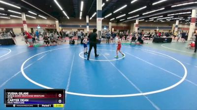 59 lbs Quarterfinal - Yusha Gilani, Gracie Barra Westchase Wrestling Club vs Carter Dean, MAAC Wrestling