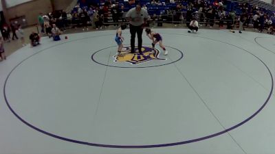 8U Boys - 43 lbs Cons. Round 3 - AJ McCloskey, Lebanon Tiger Wrestling Club vs Zander Sharp, Contenders Wrestling Academy