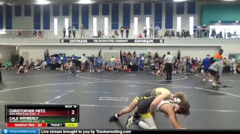 92 lbs Round 5 (8 Team) - Christopher Metz, Icon Wrestling Club vs Cale Wimberly, Florida Scorpions Gold