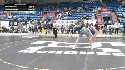 189 lbs Qtr-finals - Riley Shaffer, Norwin vs Cooper Lembo, Connellsville Area