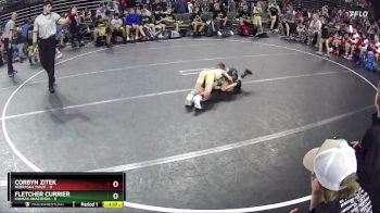 50 lbs Round 5 (6 Team) - Fletcher Currier, Kansas Anaconda vs Corbyn Zitek, Nebraska Maize