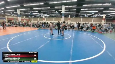 120 lbs Cons. Round 2 - Brailen Bullard, Texas vs Jonathan Hause, NB Elite Wrestling Club