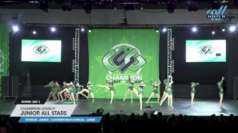 Champion Legacy - Junior All Stars [2023 Junior - Contemporary/Lyrical - Large Day 2] 2023 ASC Schaumburg Showdown & CSG Schaumburg Dance Grand Nationals