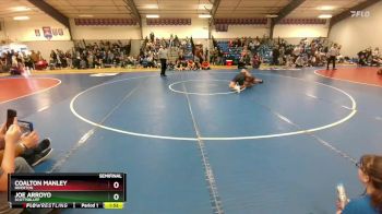 132B Semifinal - Coalton Manley, Riverton vs Joe Arroyo, Scottsbluff