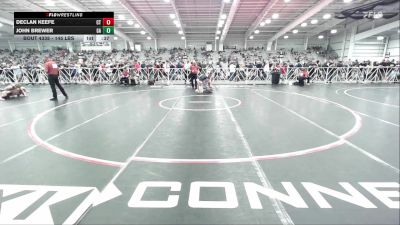 145 lbs Consi Of 64 #1 - Declan Keefe, CT vs John Brewer, GA