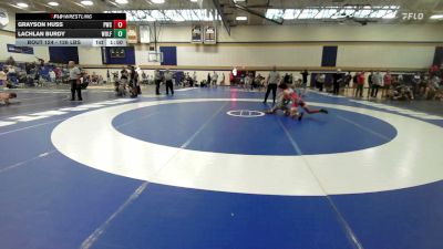 126 lbs Consi Of 32 #2 - Grayson Huss, Prime Wrestling Club vs Lachlan Burdy, Wolfgang