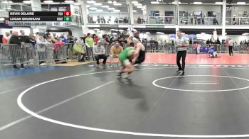 130 lbs Consolation - Devin DeLaire, Fisheye WC vs Logan Grunhuvd, None