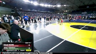 70 lbs Cons. Semi - Sylas Moore, Punisher Wrestling Company vs Spike Twaddle, Punisher Wrestling Company