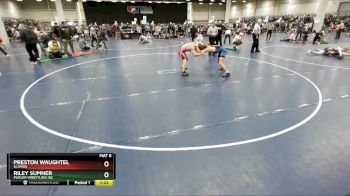 120 lbs Quarterfinal - Riley Sumner, Purler Wrestling Inc vs Preston Waughtel, Illinois