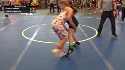 Quarterfinal - Hope Kidnocker, Miami Trace vs Sophia Helton, Lakota East