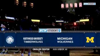 2018 Northwood vs Michigan | Big Ten Men's Basketball (M)