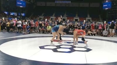 170 lbs Champ. Rd Of 32 - Kaili Manuel, Michigan vs Elizabella Laurin, Tennessee