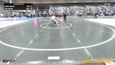 120 lbs Consi Of 8 #2 - Gage Snook, Syracuse Wrestling Club (Utah) vs Sid Cohen, Rancho Bernardo Wrestling Club (RBWC)