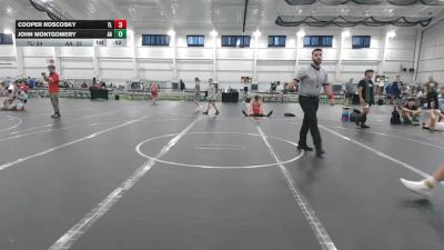 285 lbs Round 2 (4 Team) - John Montgomery, All American vs Cooper Roscosky, Top Level