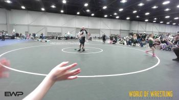 60 lbs Rr Rnd 2 - Axl Ellsbury, Mat Warriors K-6 vs Laken Peterpaul, Oklahoma Mafia Girls K-6