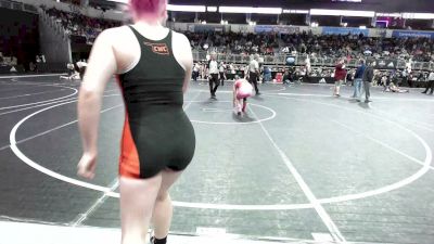 132 lbs Consi Of 4 - Avery Kellerman, Panther Powerhouse vs Reagan Doyle, Cowboy WC