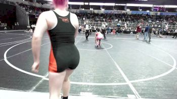 132 lbs Consi Of 4 - Avery Kellerman, Panther Powerhouse vs Reagan Doyle, Cowboy WC