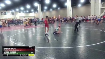 106 lbs Round 1 (6 Team) - Easton Balma, Florida Young Gunslingers vs Jacob Rhodes, Wrestling University