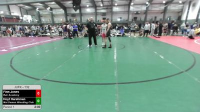 132 lbs Semis - Finn Jones, Bair Academy vs Hoyt Harshman, Mat Demon Wrestling Club