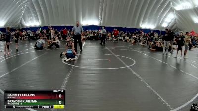 76 lbs Round 5 (8 Team) - Brayden Kuhlman, Westshore vs Barrett Collins, Noke RTC