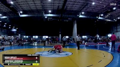 165 lbs Cons. Round 3 - Noah Ripley, Ocean Lakes Wrestling Club vs Jeremiah Johnson, Capital City Wrestling Club