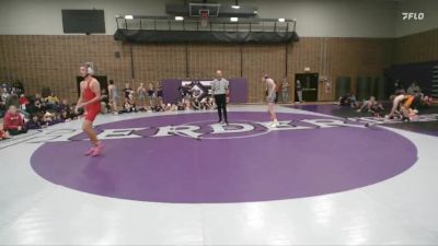 132 lbs Round 5 (6 Team) - Trenton Enis, Thermopolis Middle School vs Jarrett Nelson, Lusk