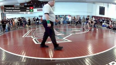 108 lbs Quarterfinal - Michael Morales, Raider Nation Wrestling Club vs Caleb Van Vlack, Fauquier Falcons