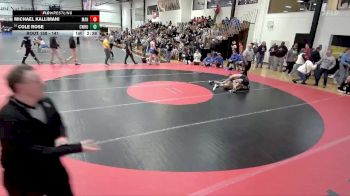 141 lbs Champ. Round 2 - Cole Rose, Case Western Reserve vs Michael Kallimani, Manchester