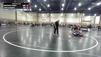 144 lbs Semifinal - Ericson Ej Coney, Youth Impact Center Wrestling Club vs John Alvarado, Tampa Bay Tigers Wrestling