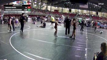 107 lbs Champ. Round 1 - Sophia Melo, Arlington Eagles vs Kylie Cudaback, Ogallala Youth Wrestling Club