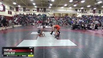 138 lbs Round 3 - Tyler Lee, Prairie, Cedar Rapids vs MaCael Bear, South Tama County