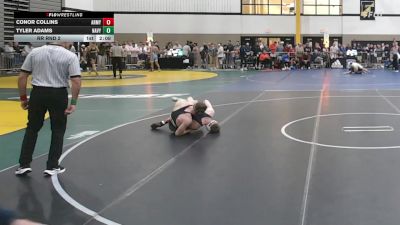 141Blue lbs Rr Rnd 2 - Conor Collins, Army West Point vs Tyler Adams, Navy