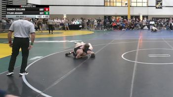 141Blue lbs Rr Rnd 2 - Conor Collins, Army West Point vs Tyler Adams, Navy