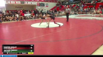 120 lbs Semis & 1st Wb (8 Team) - Nathan Piercey, Lee County vs Hunter Kegley, Glynn Academy