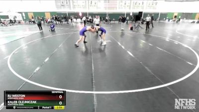 157 lbs Semifinal - Kaleb Olejniczak, Northern Iowa vs Rj Weston, Northern Iowa