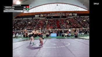 G 185 lbs Quarterfinal - Cale Carter, Malad vs Rebecka Vail, Minico