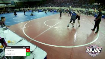 200 lbs Semifinal - Avery Tetik, Perry Wrestling Academy vs Jaida Kuntz, Cypress Wrestling Club