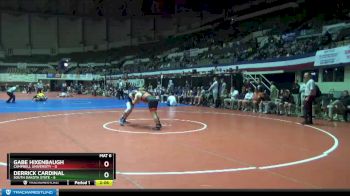 133 lbs Finals (2 Team) - Derrick Cardinal, South Dakota State vs Gabe Hixenbaugh, Campbell University