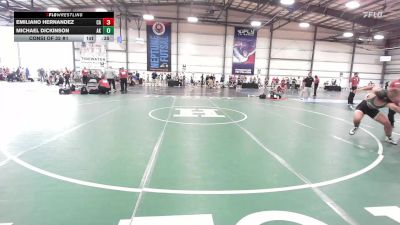 145 lbs Consi Of 32 #1 - Michael Dickinson, AK vs Emiliano Hernandez, CA