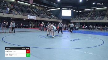 120 lbs Consi-qtrs - Dylan Hetzel, Turnersville vs Owen O`Leary, Monroe Twp