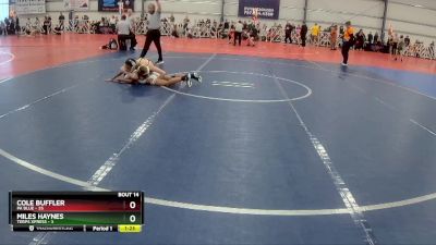 100 lbs Rd# 7- 10:45am Saturday Final Pool - Miles Haynes, Terps Xpress vs Cole Buffler, PA Blue