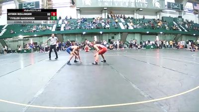 125 lbs Cons. Round 4 - Tyeler Hagensen, Kent State vs Ayden Bollinger, Indiana